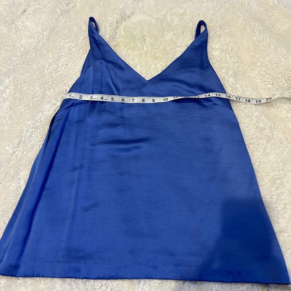 Banana Republic Womens Blue Strappy Dress Tank in Size Large Business Casual - Picture 4 of 6